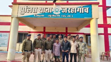 पुलिस अधीक्षक भोजराम पटेल के निर्देशन मे मुंगेली पुलिस की त्वरित कार्यवाही