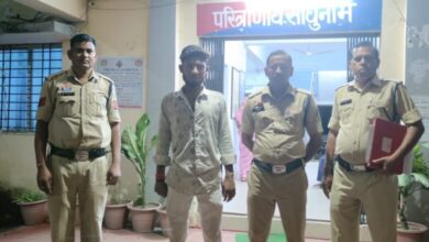 बी.आर.साव स्कूल के पास मनचले युवक पर प्रतिबंधात्मक कार्यवाही