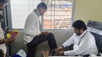 अक्षता एवं विकृति रोकथाम शिविर में 152 मरीजों की जांच, मरीजों को मिली दवा और परामर्श