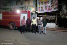 मुंगेली के नाले में लगी आग, पार्षद प्रतिनिधि की तत्परता से टला बड़ा हादसा