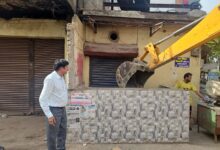 अतिक्रमण पर चला प्रशासन का बुलडोजर, दाऊपारा से कलेक्टर निवास तक सड़क होगी चौड़ी