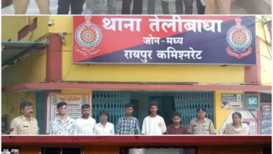 कमिश्नरेट रायपुर पुलिस का विशेष अभियान, एक सप्ताह में कुल 154 व्यक्तियों को भेजा गया जेल