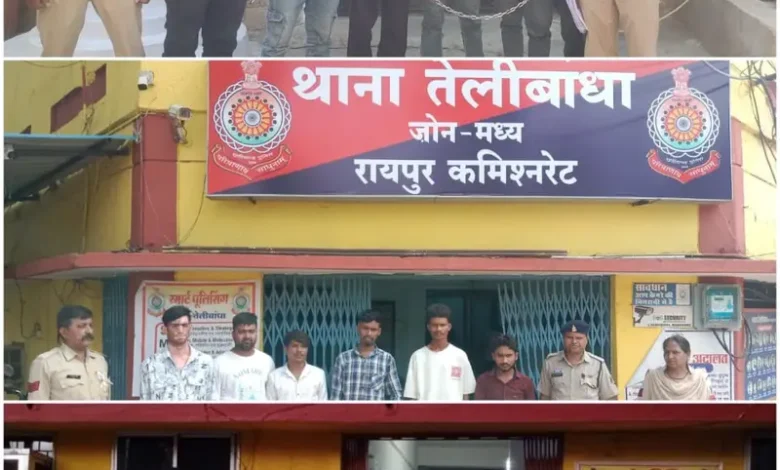 कमिश्नरेट रायपुर पुलिस का विशेष अभियान, एक सप्ताह में कुल 154 व्यक्तियों को भेजा गया जेल