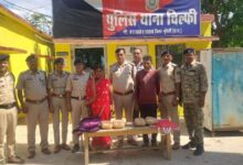 ऑपरेशन बाज के तहत सायबर एवं थाना चिल्फी पुलिस द्वारा अवैध मादक पदार्थ गांजा पर त्वरित कार्यवाही