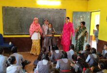 राष्ट्रीय कृमि मुक्ति दिवस पर 99 विद्यार्थियों को खिलाई गई एल्बेंडाजॉल की गोली