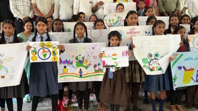 सेवा संकल्प अभियान: चित्रों और भाषणों में दिखी बच्चों की प्रतिभा