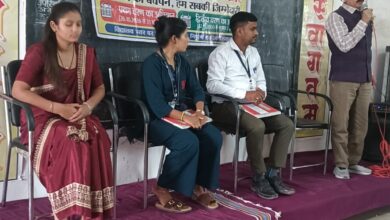 कस्तूरबा कन्या विद्यालय में ‘सुरक्षित बचपन अभियान’ के तहत छात्राओं को किया जागरूक